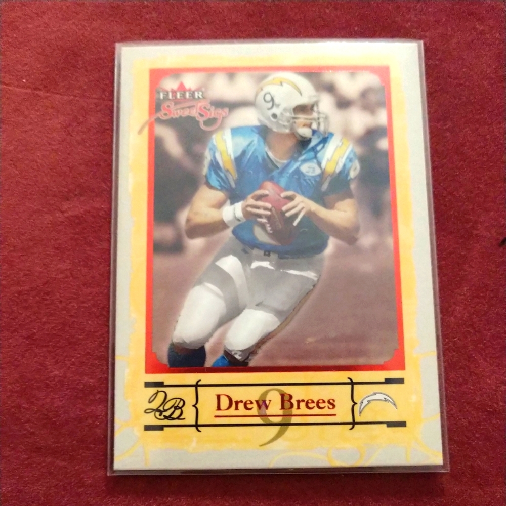 2004 Fleer Sweet Sigs #69 Drew Brees San Diego Chargers -MINT